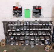 Assortment of fixings to linbins and fabricated stock rack (both included and purchaser to