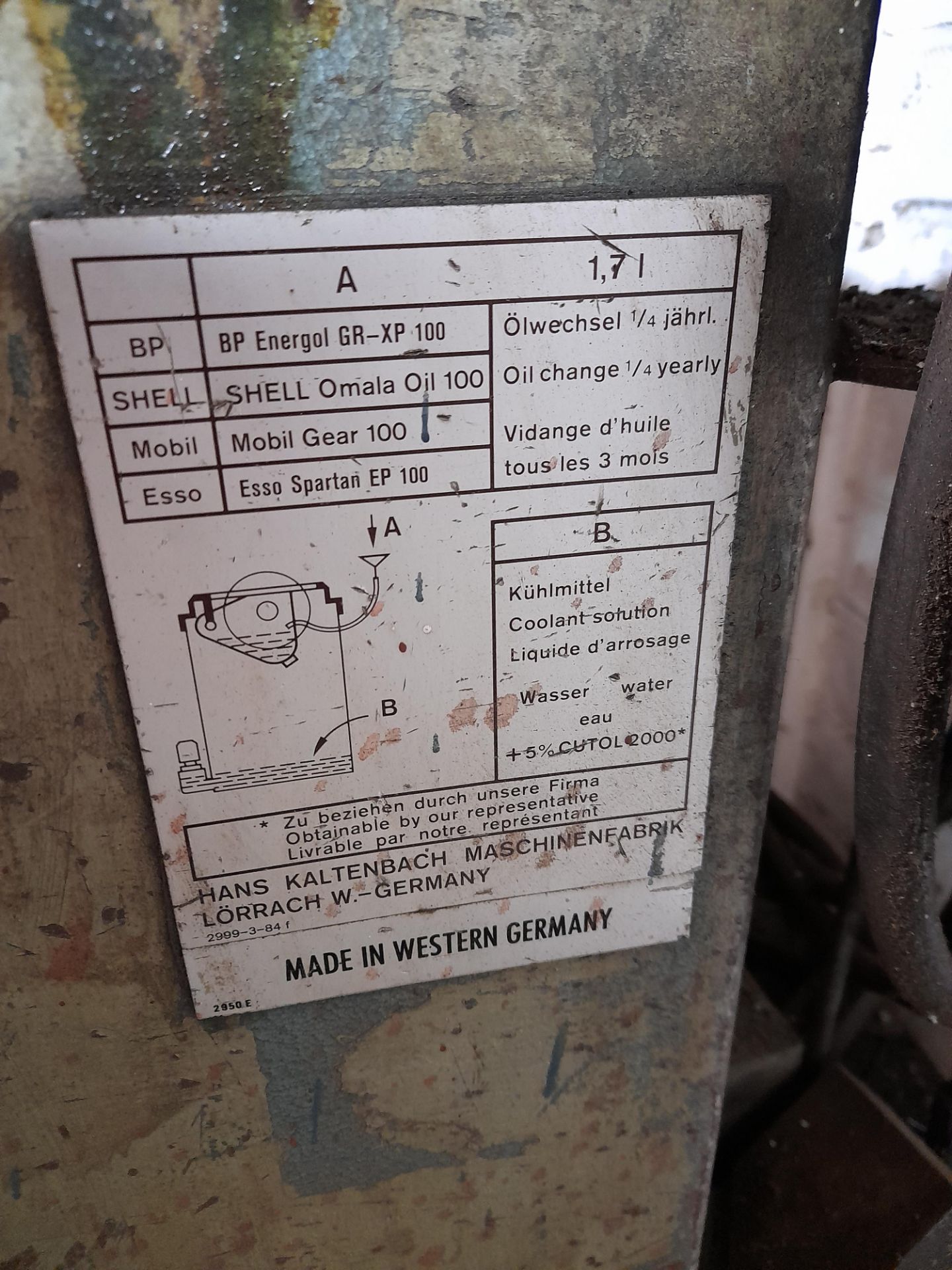 Kaltenbach KKS 400 cold circular saw, Serial Number 1500-02-026 - Image 4 of 6