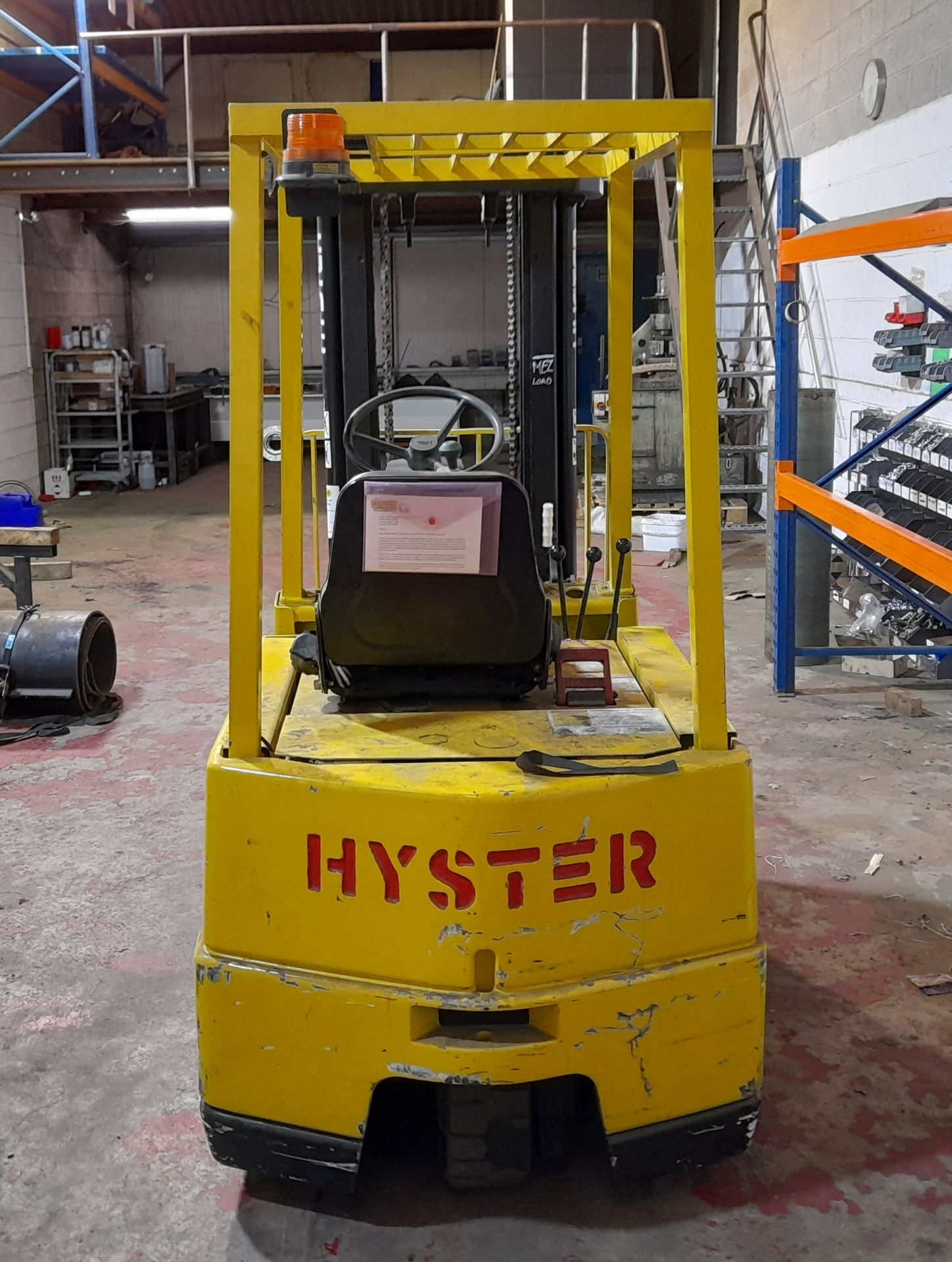 Hyster A1.50XL electric lift truck, Serial Number A203A0003G, Hours 5940 - Image 3 of 9