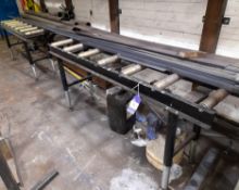 2 x Roller conveyors (Approx. 2000 x 450)