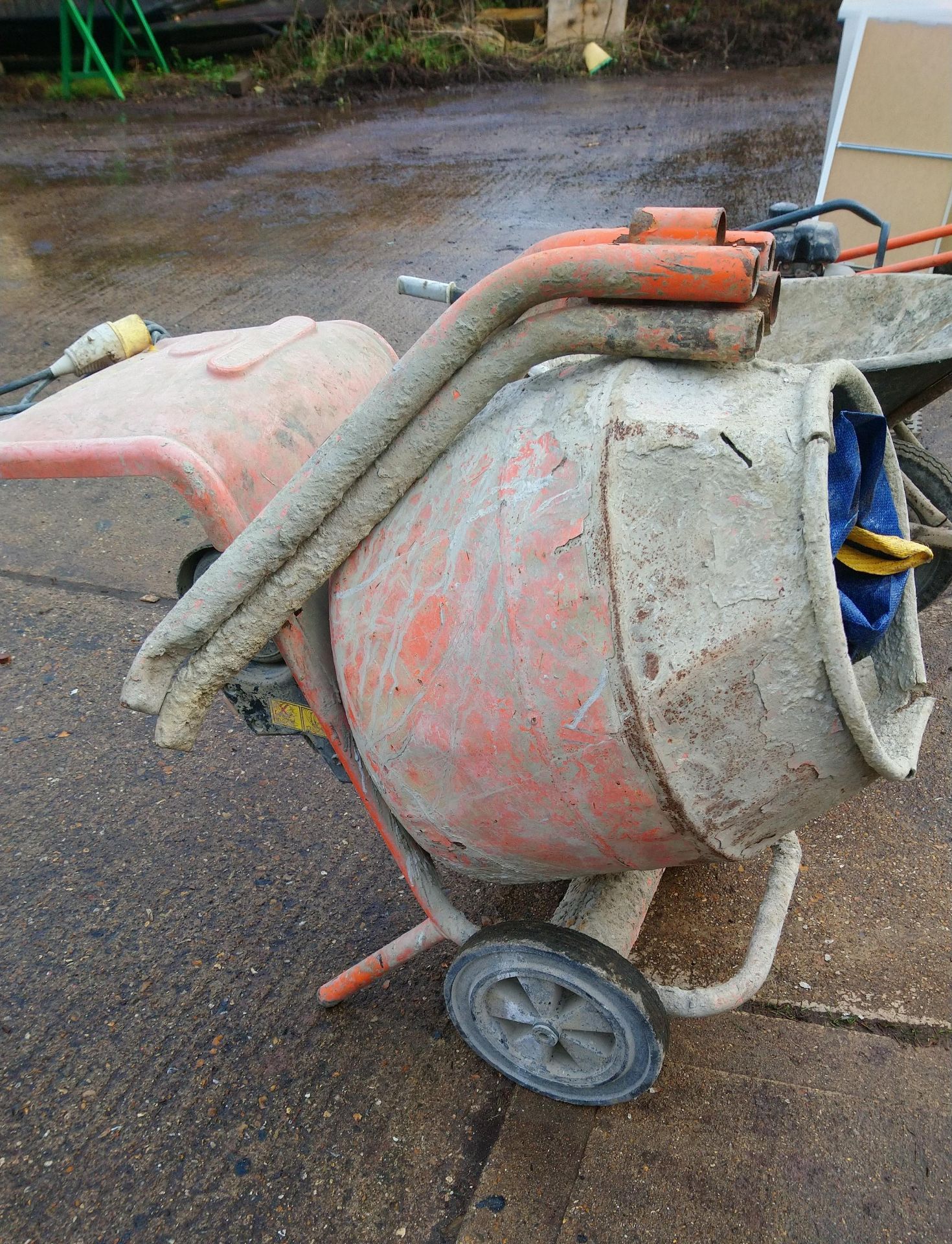 Mobile Cement Mixer, 110v