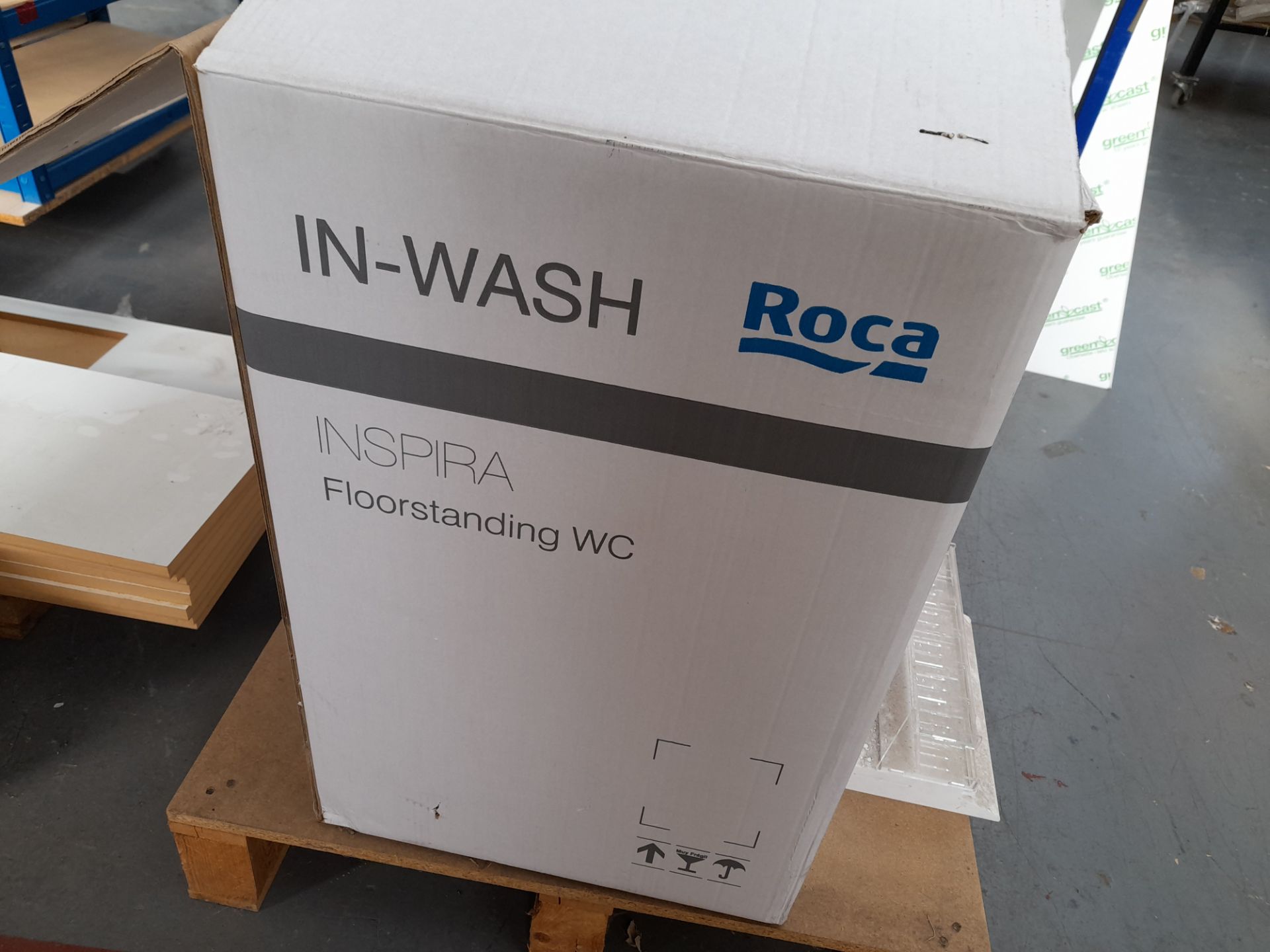 Roca In-wash Inspira floor standing WC (Boxed) - Image 4 of 5