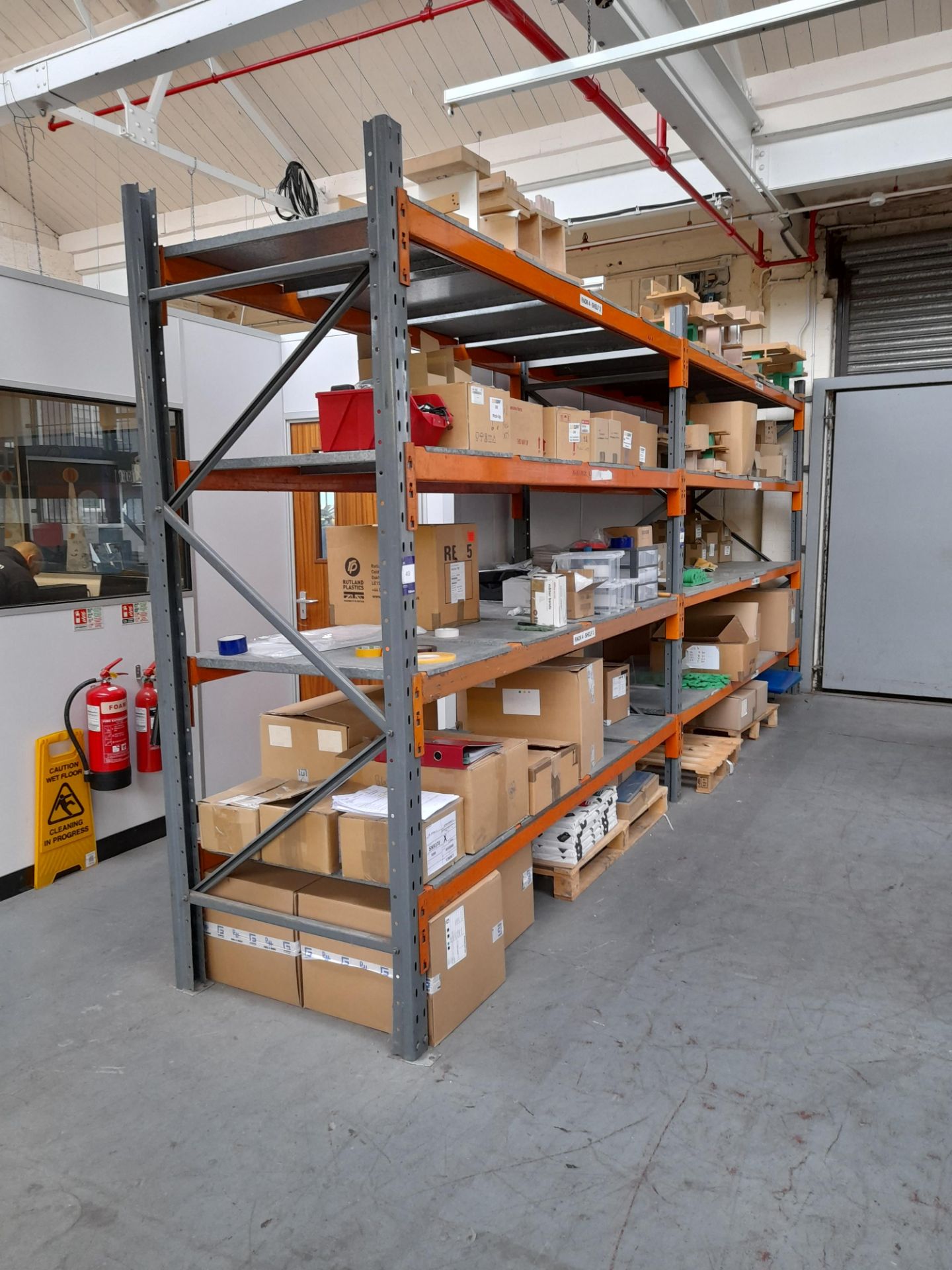 2 - Bays of Dexion Speedlock Pallet Racking, to include 3 - uprights 2500mm high, 920mm depth , - Image 2 of 5