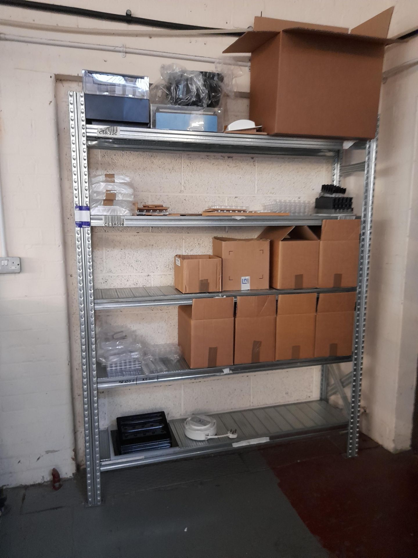 2 - Bays Light Duty Racking, 5 tier, various heights (Delayed Collection - Please contact the - Image 3 of 3