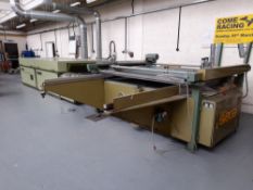 Svecia Matic type SMB Automatic Screen Printer, serial number 40-50103, year of manufacture 1985 -