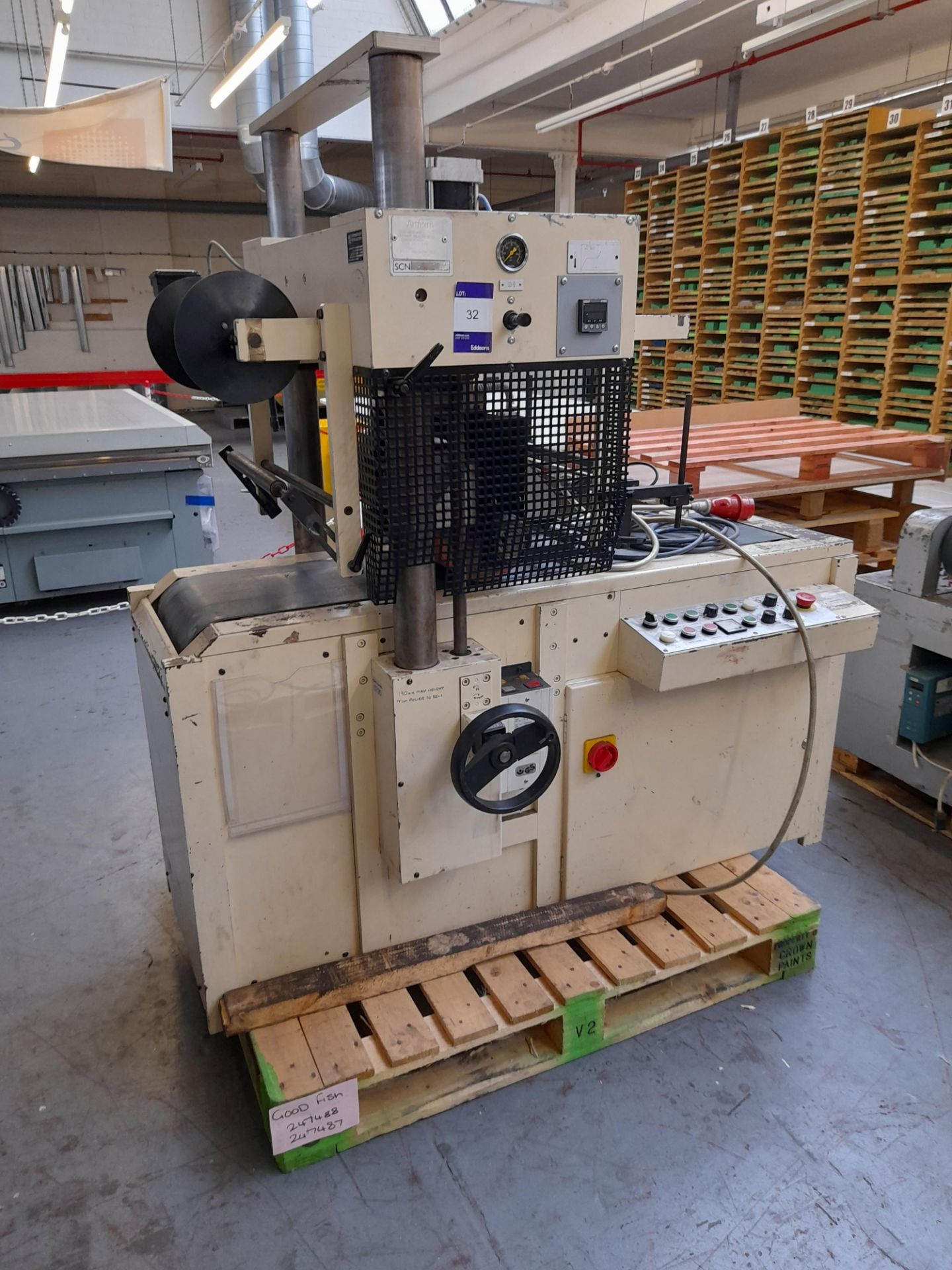 Leonhard Kurz L1-300 Drum Foiler, year of manufacture 1997, serial number 06868 - Image 2 of 5