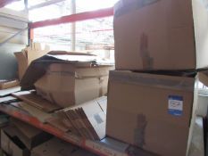 Large Quantity Cardboard Packaging to 3 Bays