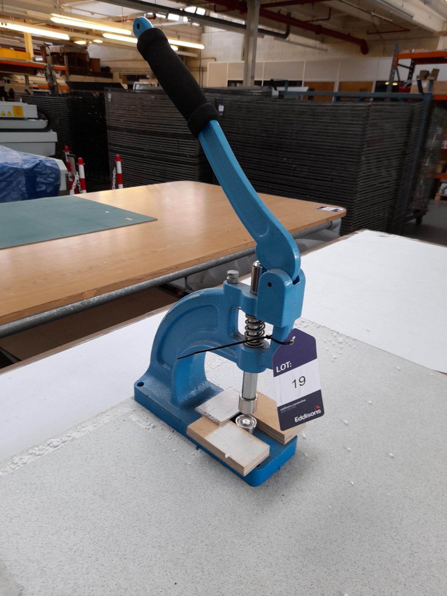 Worktop Mounted Button Press