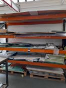 1 - Bay of Various Acrylic etc., (as photographed) (racking excluded)