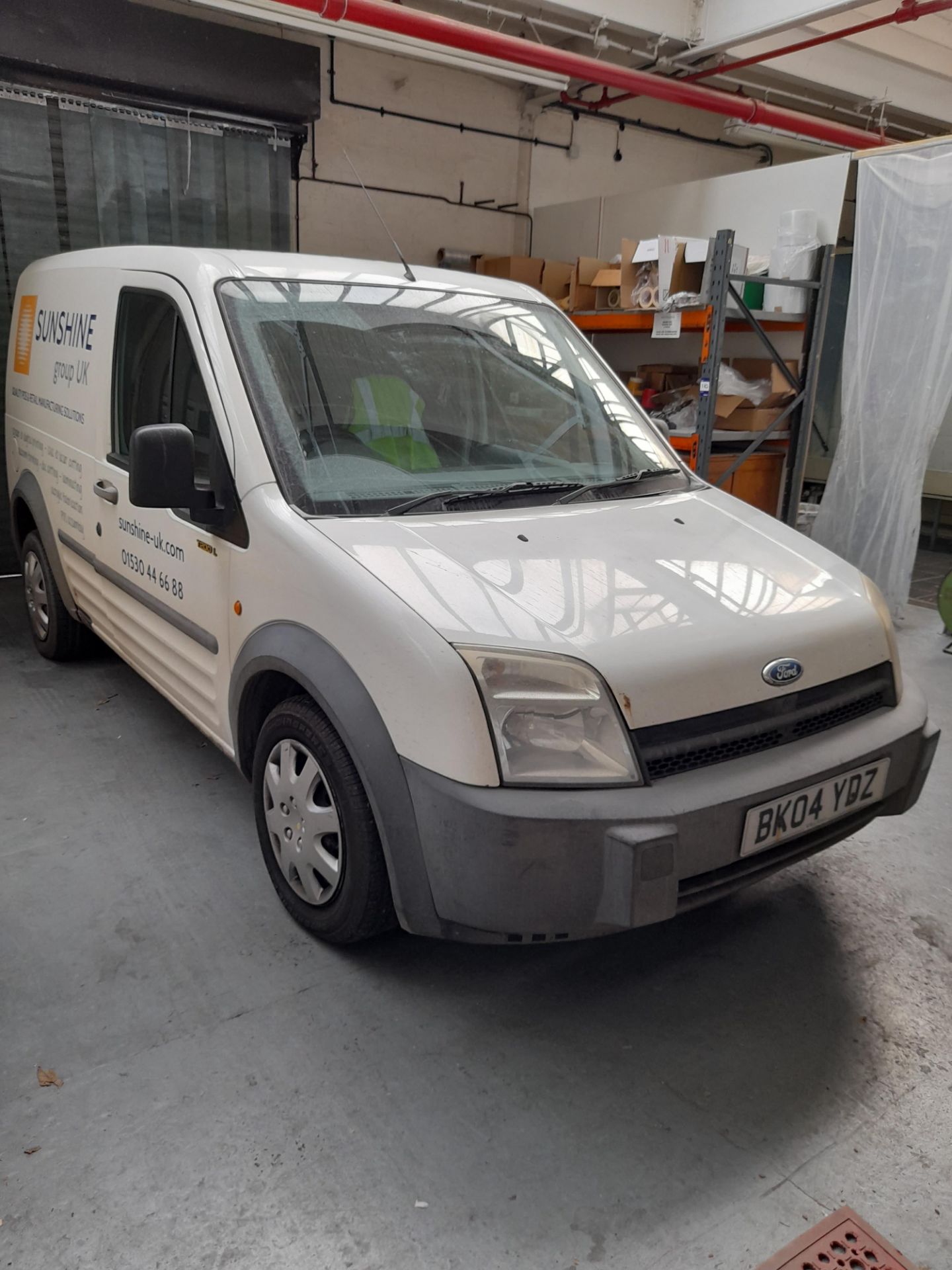 Ford Transit Connect 200 Diesel Manual Van, registration BK04 YDZ, Keys: 2, MOT: 21st October