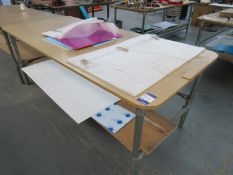 Tube Clamp Framed Table