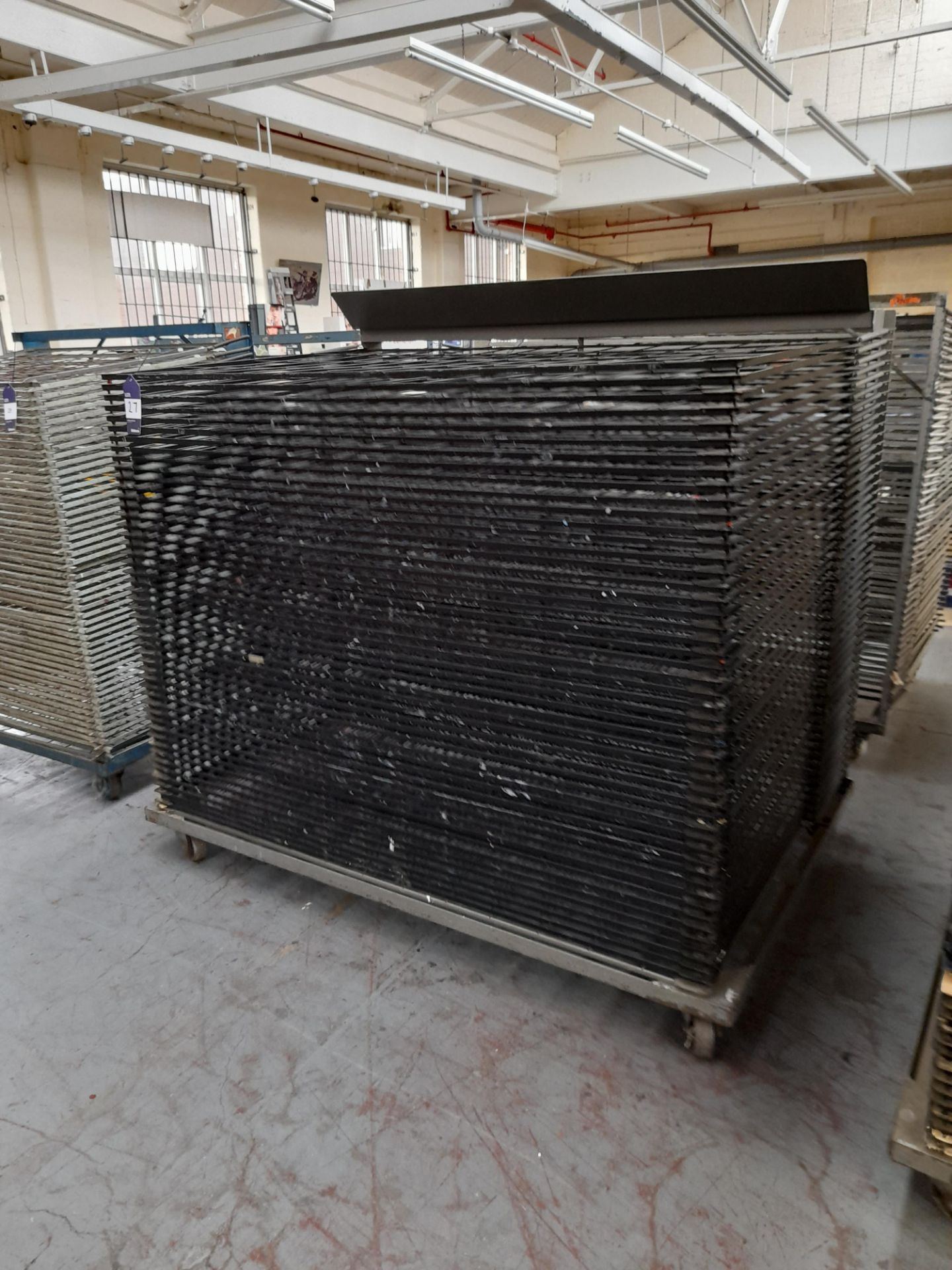 2 - Mobile Drying Racks, circa 1600mm x 1050mm, 49 trays - Image 2 of 3