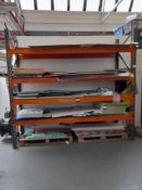 2 - Bays Dexion Speedlock Pallet Racking to include; 4 - uprights, approx. 2500mm high, 910mm depth,