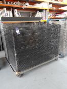 Mobile Drying Rack, circa 1070mm x 1580mm, 49 trays