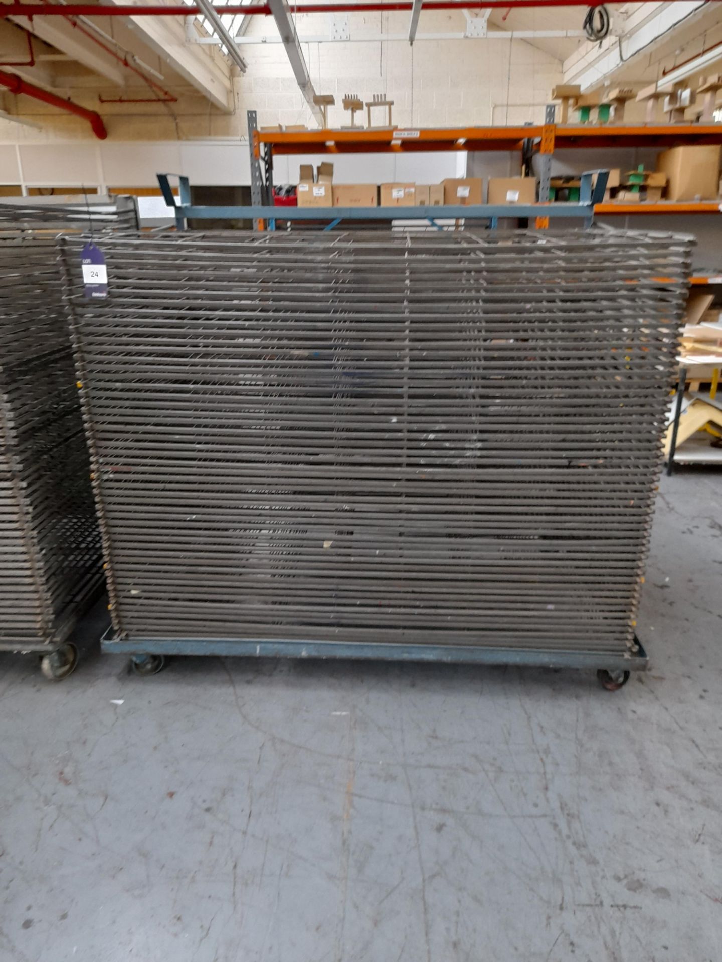 Mobile Drying Rack, circa 1600mm x 1050mm, 49 trays - Image 2 of 2