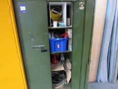 Steel Cupboard and Contents