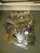 Qty of Stainless Steel Bain-Maire Lids