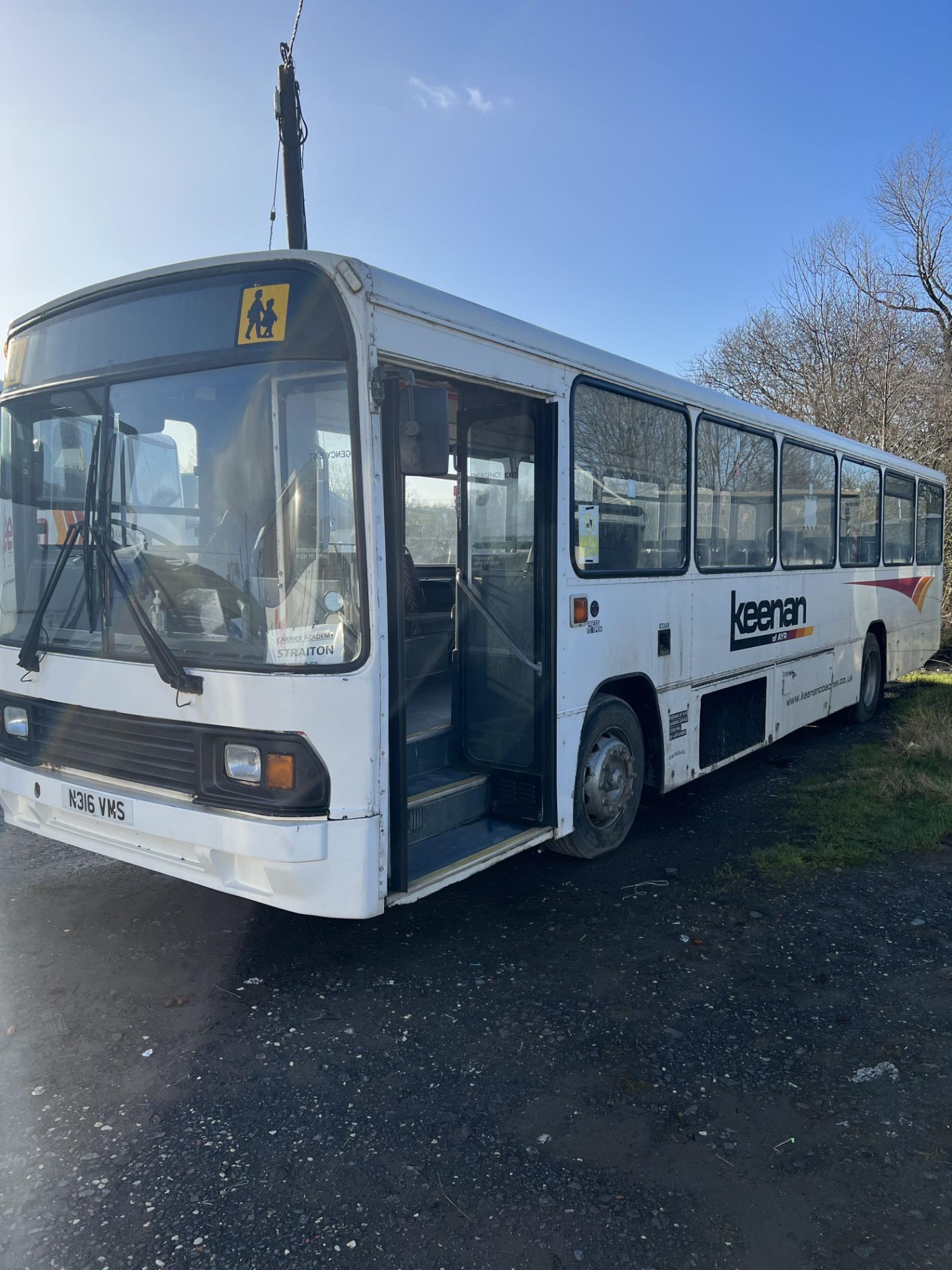 Volvo B10M N VMS PS Service Bus, 54 Seating, 20 Standing Registration N316VMS Year1995 Odometer