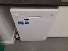 Beko undercounter dishwasher (Purchaser to remove)