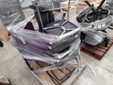 6 x Various office chairs, as lotted to pallet