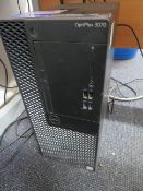2x dell core i5 7th Gen PC's (HDD removed), 3x monitors and a HP office set Pro 8210 printer
