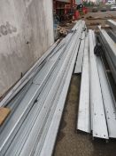 Qty of galvanised channeling various lengths