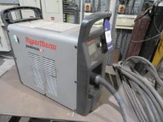 Hypertherm powermax 85 plasma cutter and steel fabricated trolley