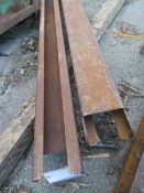 Pair of forklift extension tines