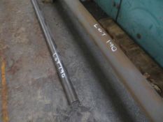 2x Round steel tube- 60 x 9880 & 40 x 5300mm