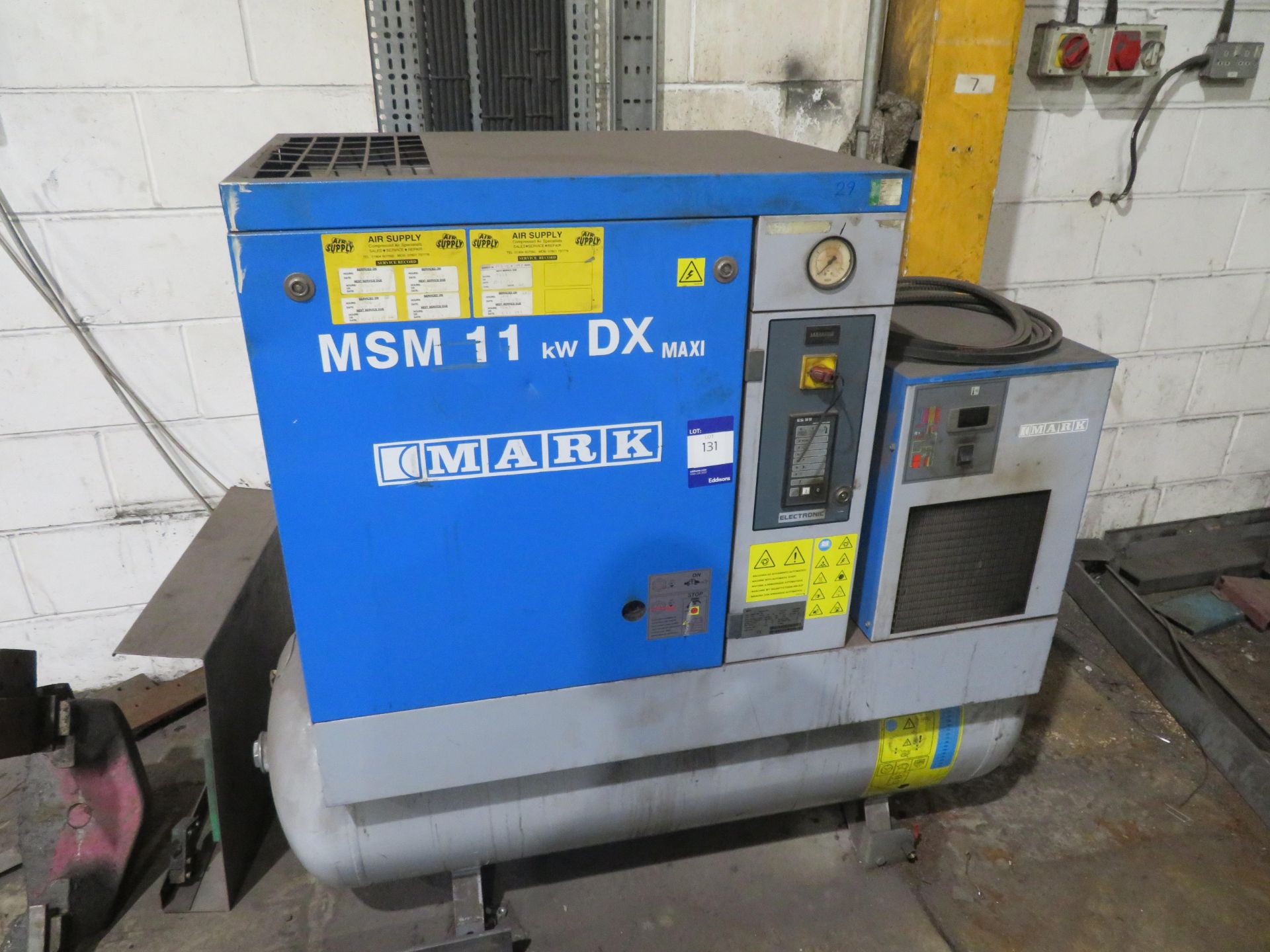 Mark 11kW DX Maxi compressor and air dryer