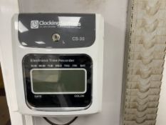 Clocking systems CS30 clocking in clock and card rack