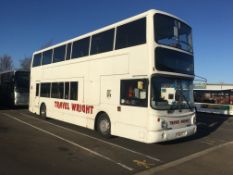 Volvo B7TL 81-Seater Double Decker Bus, First Registered 17/09/2001, Fully PSVAR Compliant