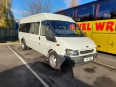 Ford Transit 12-Seater Minibus with luggage storag