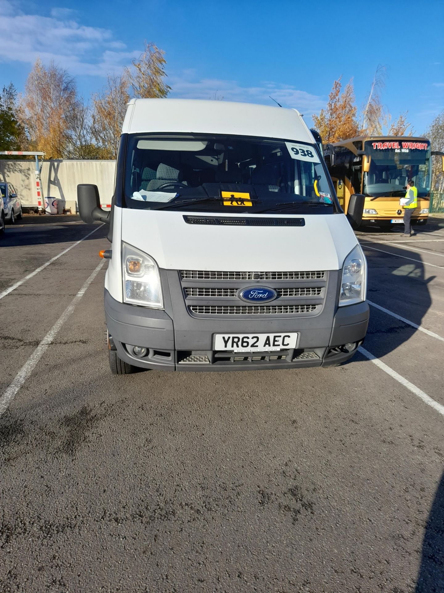 Ford Transit 135T430 RWD 16-Seater Minibus, First Registered 19/09/2012 Registration YR62 AEC 6 - Image 3 of 7