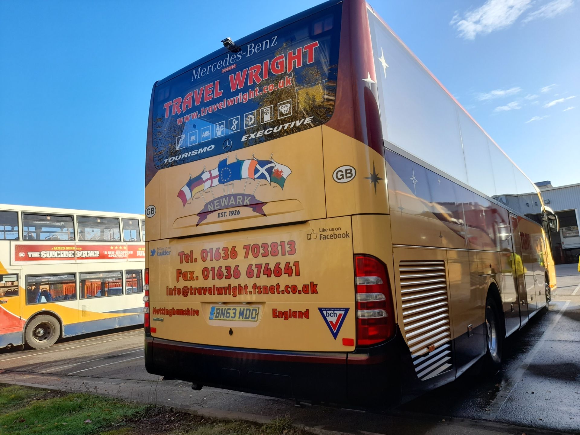 Mercedes Tourismo 49-Seater Executive Coach, Euro 5, First Registered 01/01/2014 Registration BN63 - Image 14 of 26