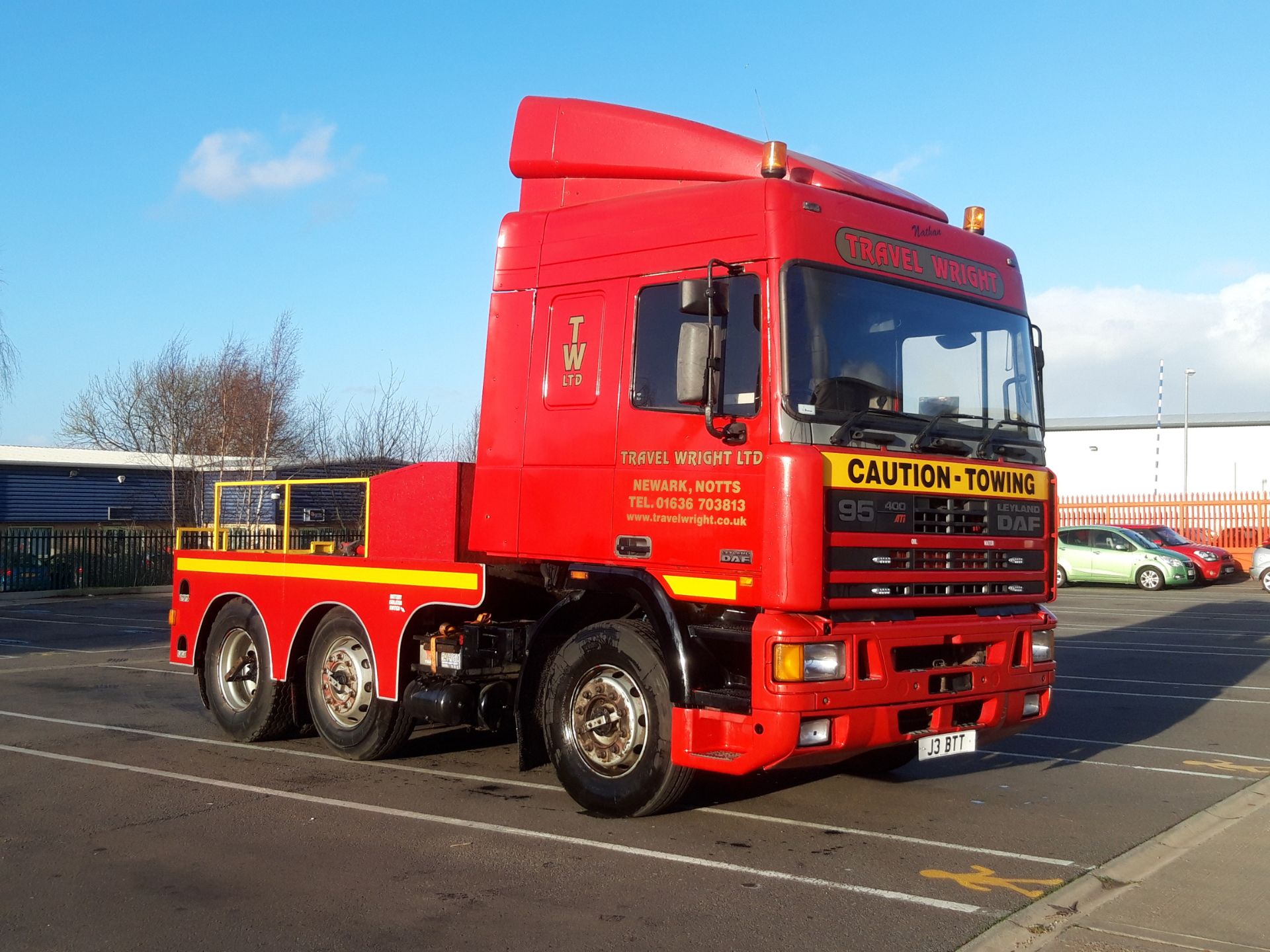 Leyland Daf FTG 95.400 1992 Wreaker, Recovery Truck, First Registered 01/04/1992 Registration J3 BTT