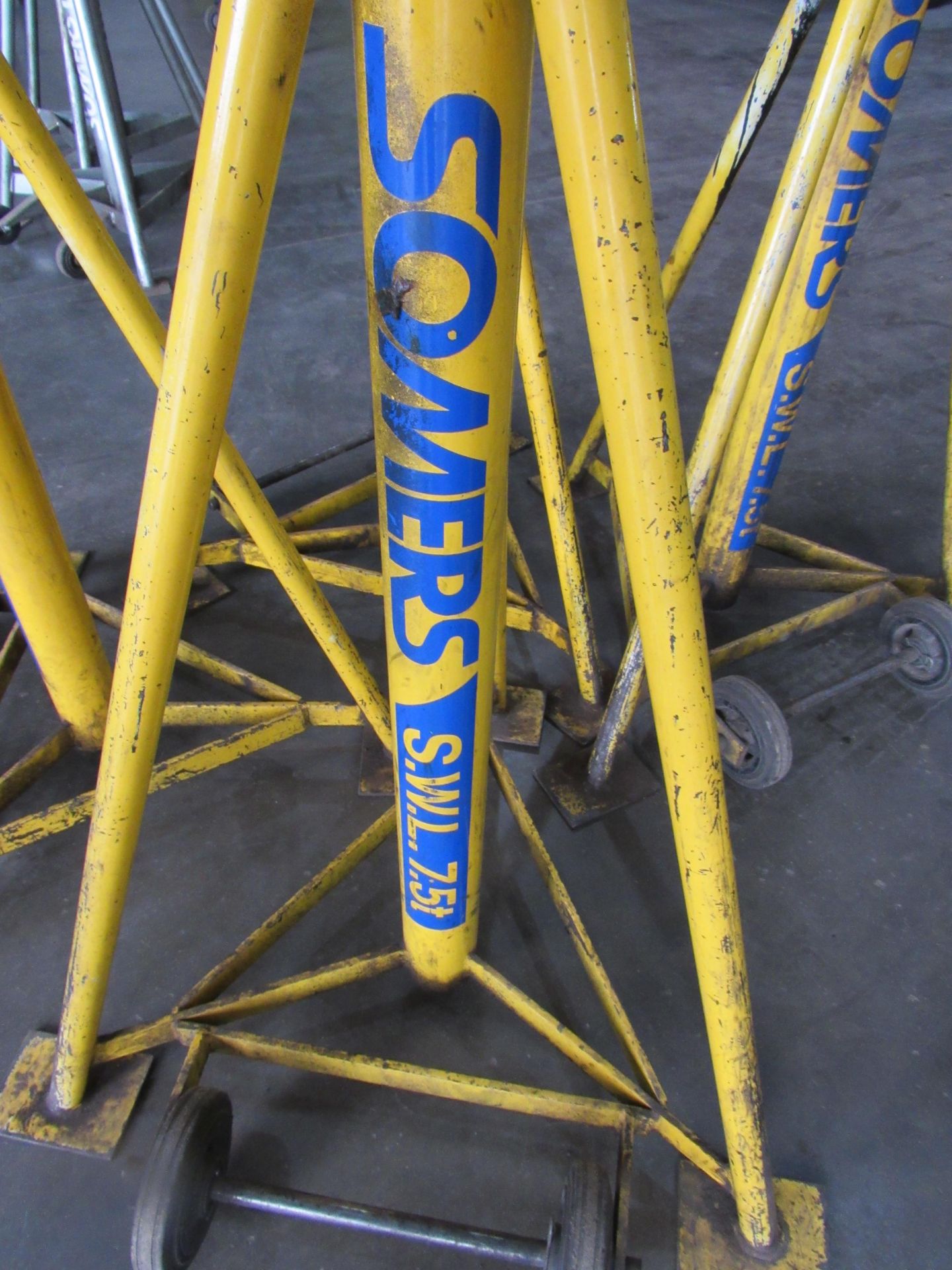 4 Somers 7.5t Vehicle Axle Stands - Image 3 of 3