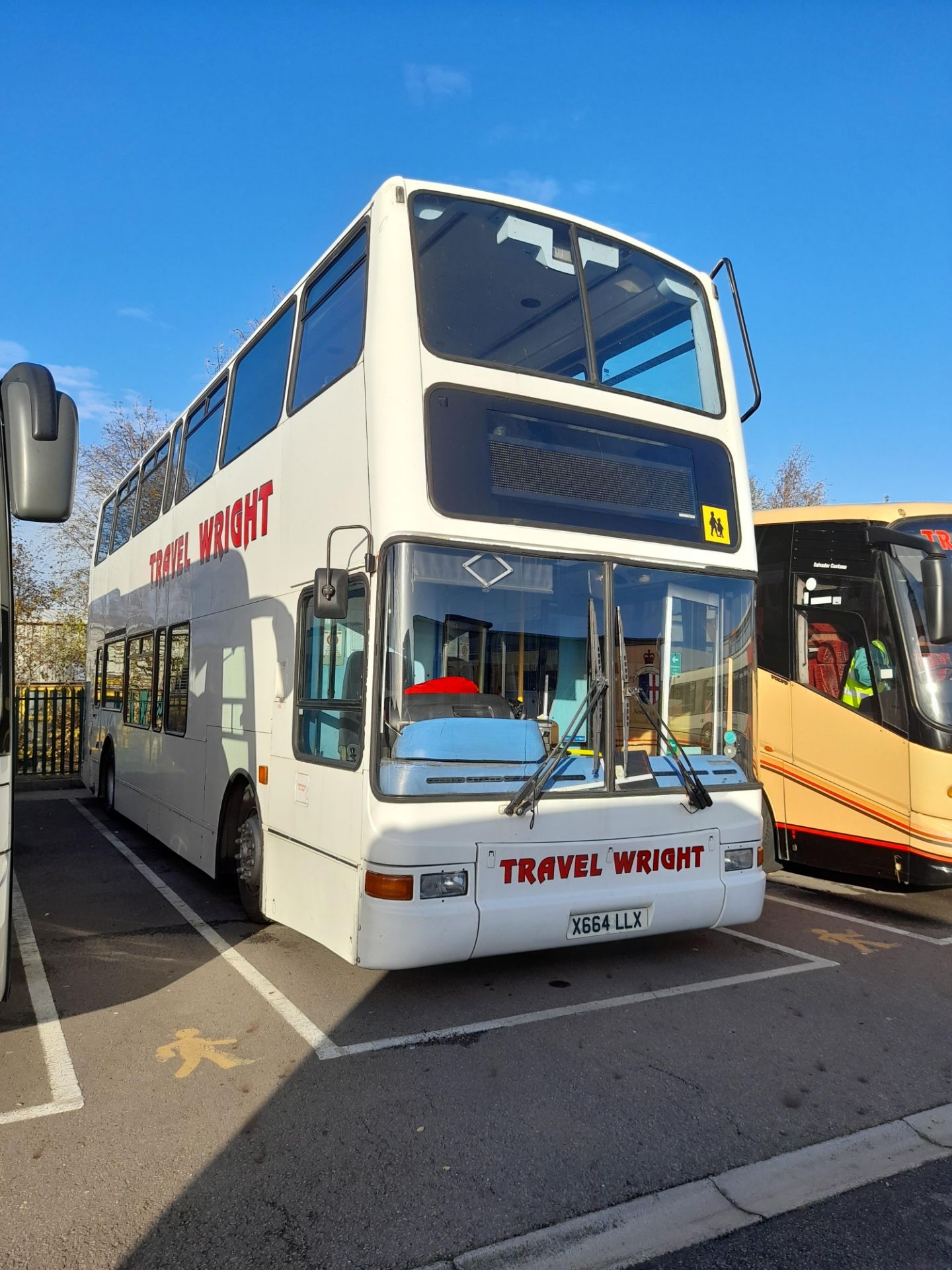 Volvo B7TL Plaxton President 78-Seater plus Standees, Double Decker Bus, First Registered 08/01/ - Image 9 of 18