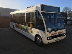Optare Solo 16 27-Seater plus standees, Service Bus, First Registered 06/04/2009, Fully PSVAR
