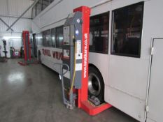 4 Totalkare T8AC 7500Kg Mobile Column Vehicle Lift, Year 2017, Serial Numbers 101757/4, 101757/1,