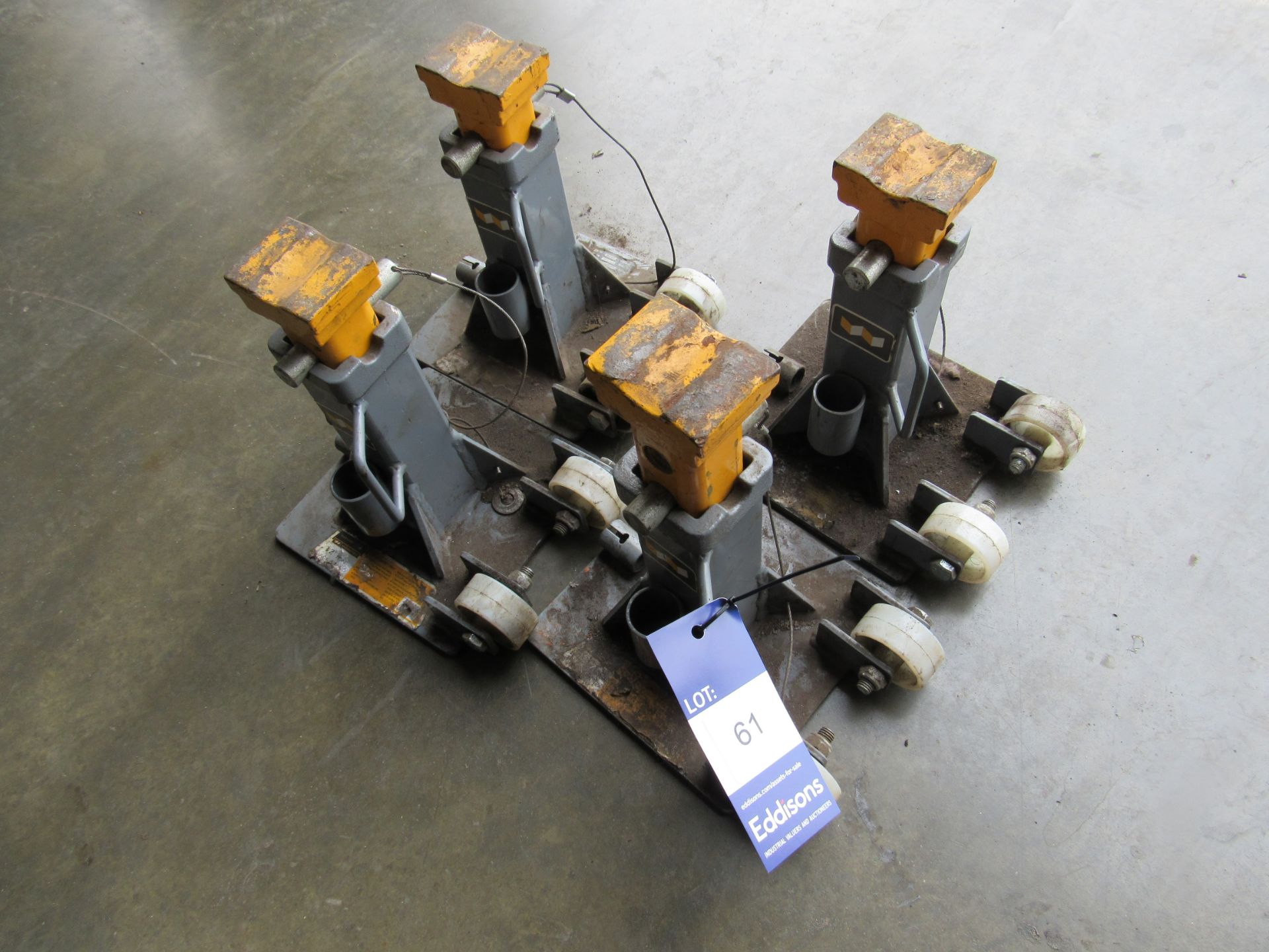 4 Wintec 12 Ton Jack Stands - Image 2 of 2