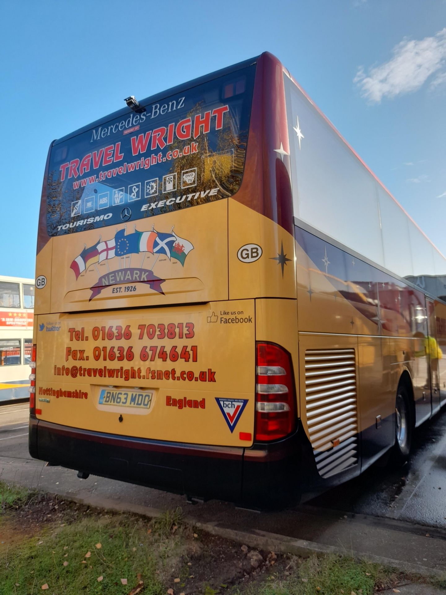 Mercedes Tourismo 49-Seater Executive Coach, Euro 5, First Registered 01/01/2014 Registration BN63 - Image 12 of 26