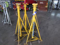 4 Somers 7.5t Vehicle Axle Stands