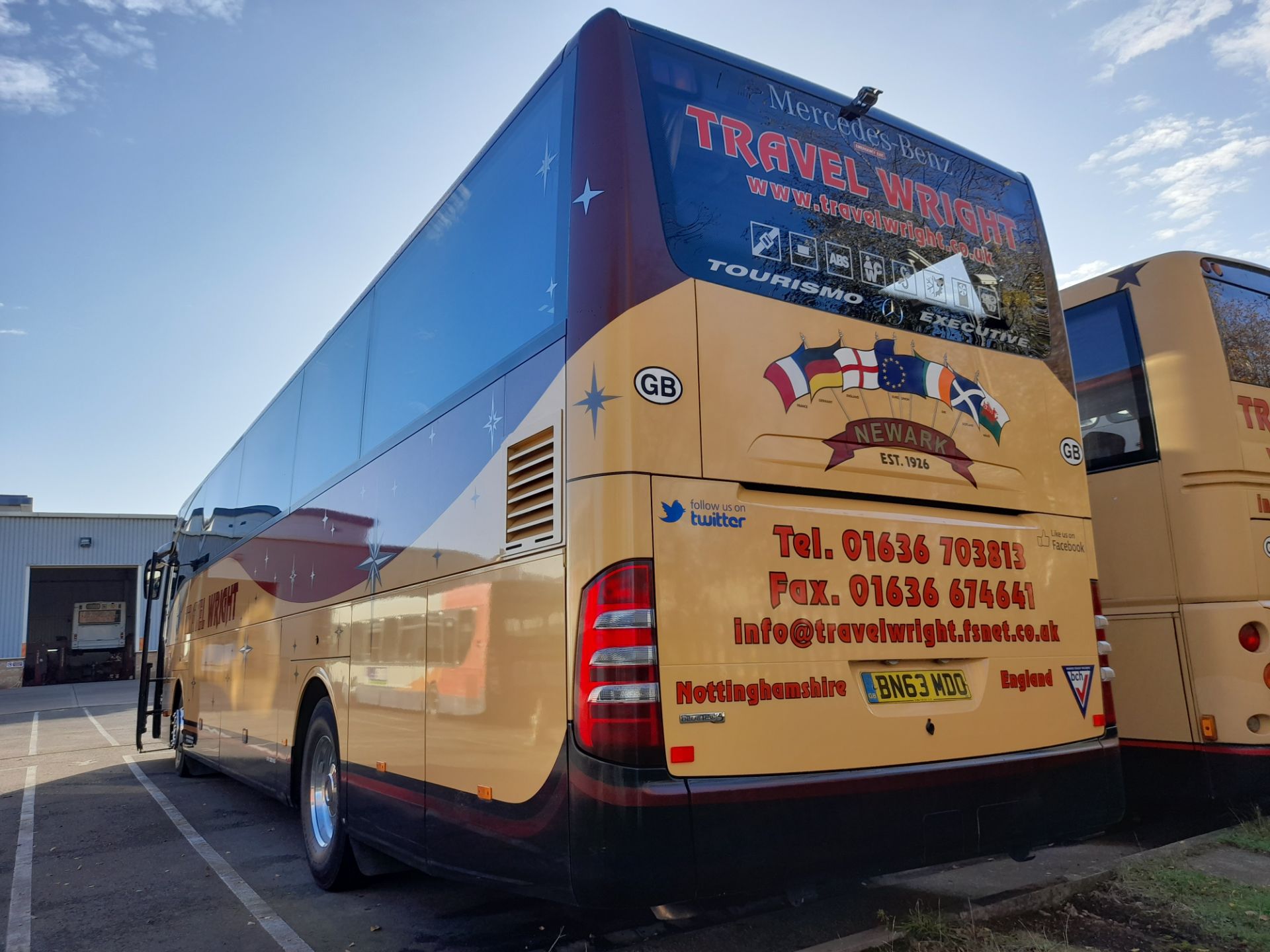 Mercedes Tourismo 49-Seater Executive Coach, Euro 5, First Registered 01/01/2014 Registration BN63 - Image 11 of 26