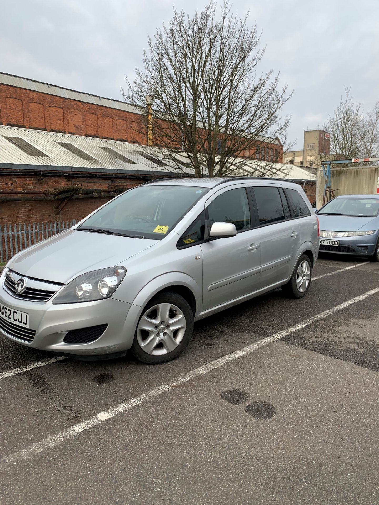 Vauxhall Zafira 7-Seater Car, First Registered 01/ - Image 11 of 14