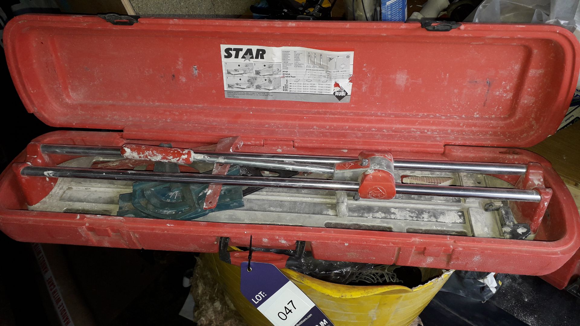 Rubi Star 60N Plus Tile Cutter With Case