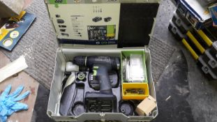 Festool T18+3 18v Cordless Drill (2013), S/N 40218949 (Without Battery)