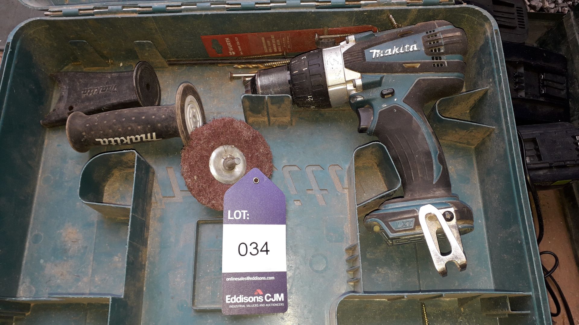 Fein TMM250Q Multimaster Multi Tool (2013), S/N 001023 and Makita BHP458 18v Cordless Hammer - Image 4 of 5