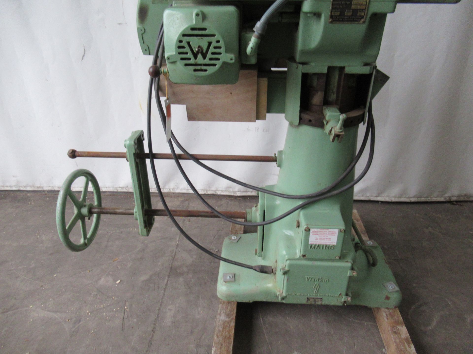 Wadkin cross cut saw, s/n CD2696, 415V, 3ph - Image 3 of 5