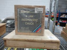 Clarke metalworks 4 jaw independent chuck